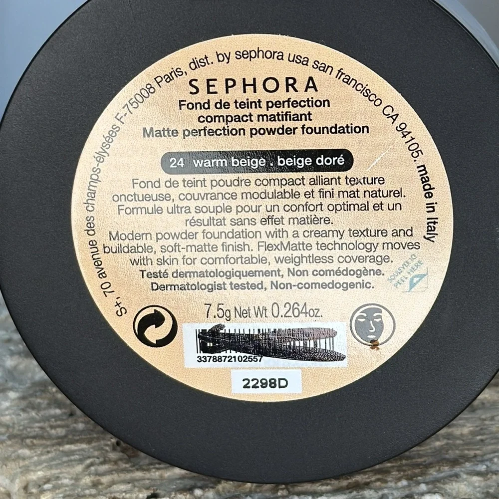 Sephora Matte perfection Powder Foundation in Warm‎ Beige/24